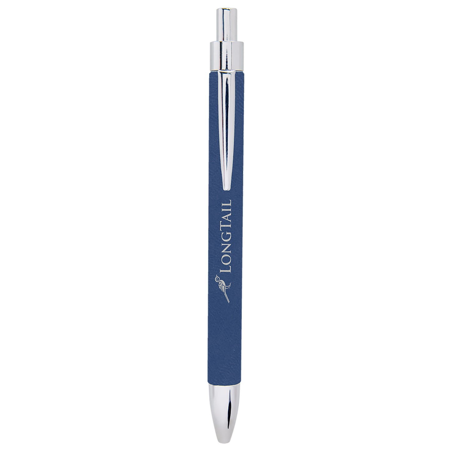Blue/ Laserable Leatherette Pen – item LP462