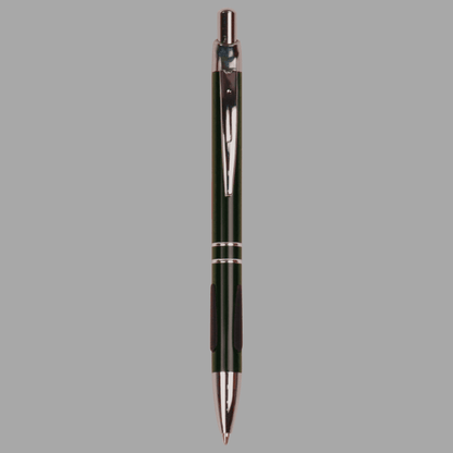 Gloss Ballpoint Pen with Rubber Gripper – item LP821 image 2