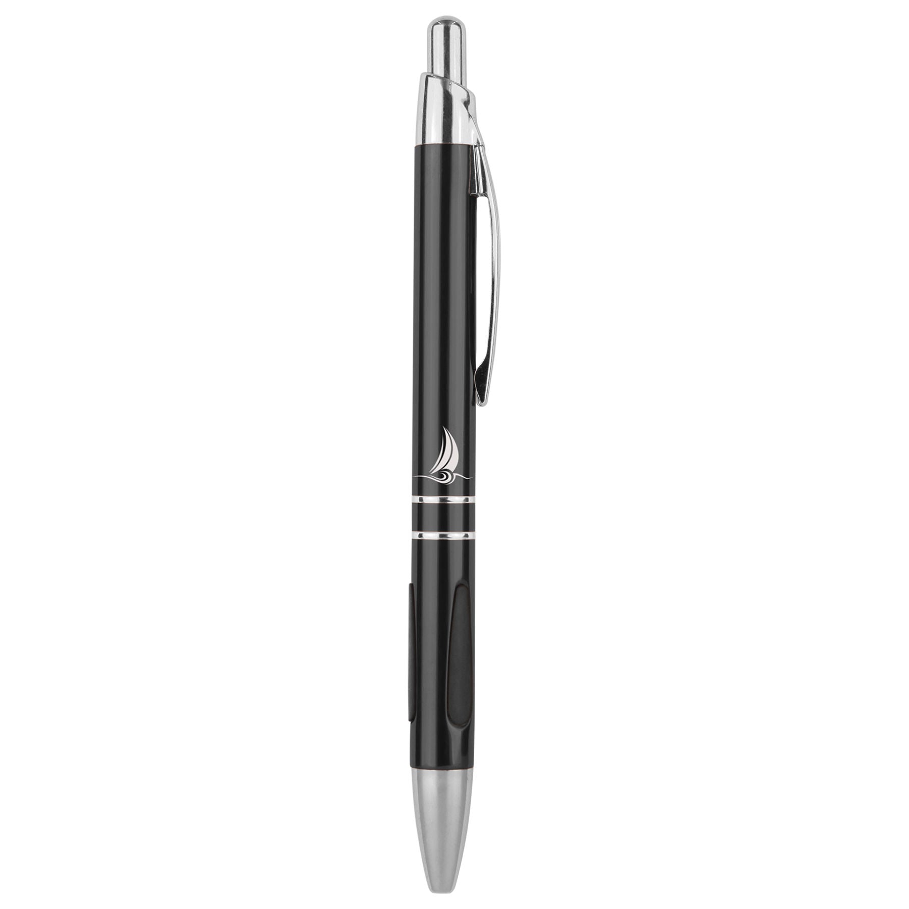 Gloss Ballpoint Pen with Rubber Gripper – item LP821