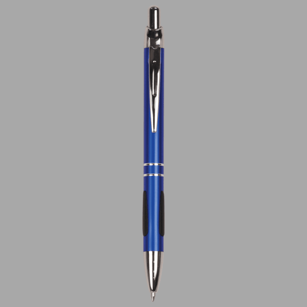 Gloss Ballpoint Pen with Rubber Gripper – item LP822