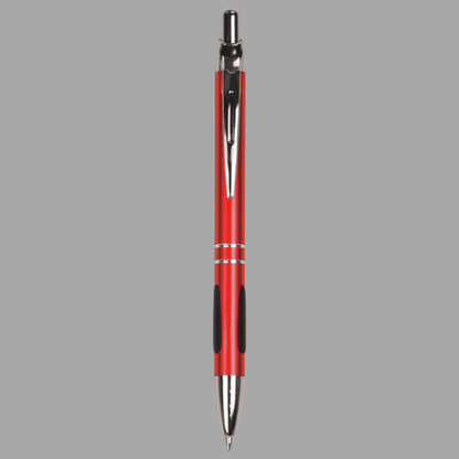 Gloss Ballpoint Pen with Rubber Gripper – item LP823