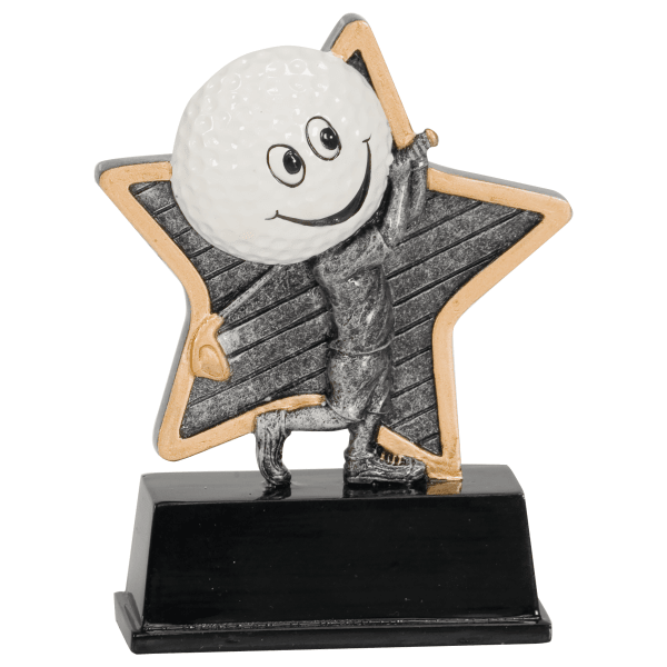 5" Golf Little Pal Resin Award – item LPR06