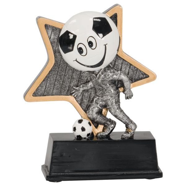 5" Soccer Little Pal Resin Award – item LPR08