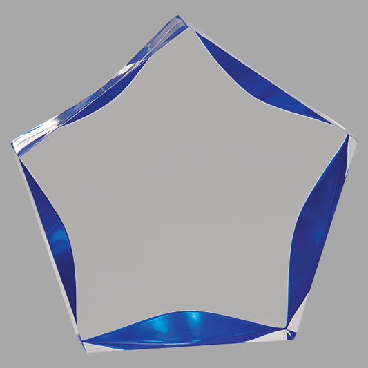 5" Luminary Star Acrylic Award – item LST5BU