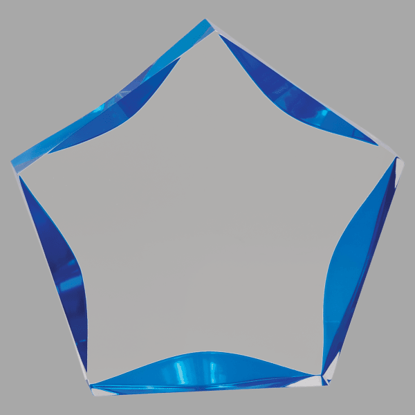 6" Luminary Star Acrylic Award – item LST6BU