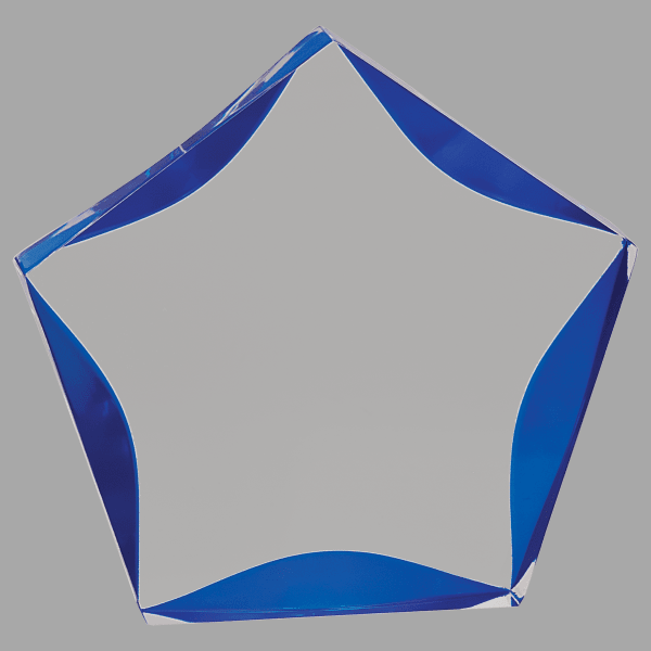7" Luminary Star Acrylic Award – item LST7BU