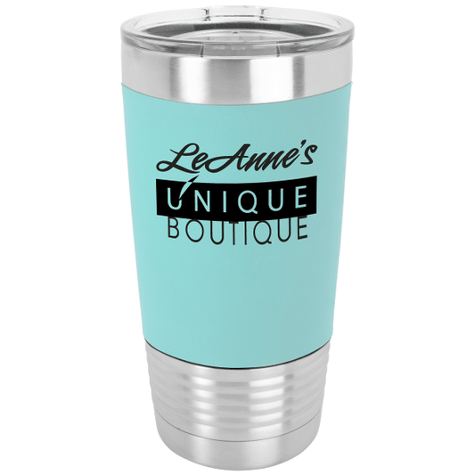 20 oz. Polar Camel Teal/Black with Silicone Grip and Clear – item LTM5503