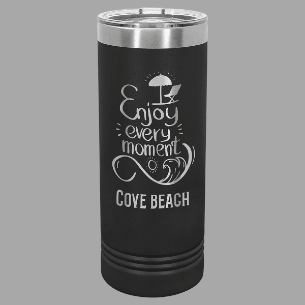 Polar Camel 22 oz. Skinny Tumbler with Slider Lid – item LTM7002