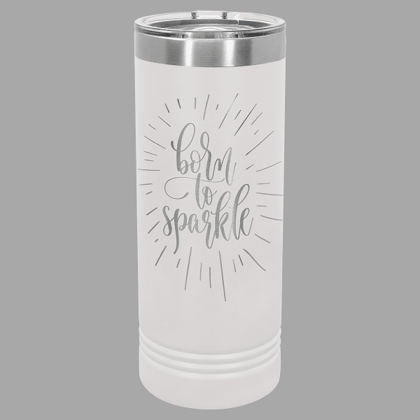 Polar Camel 22 oz. Skinny Tumbler with Slider Lid – item LTM7014