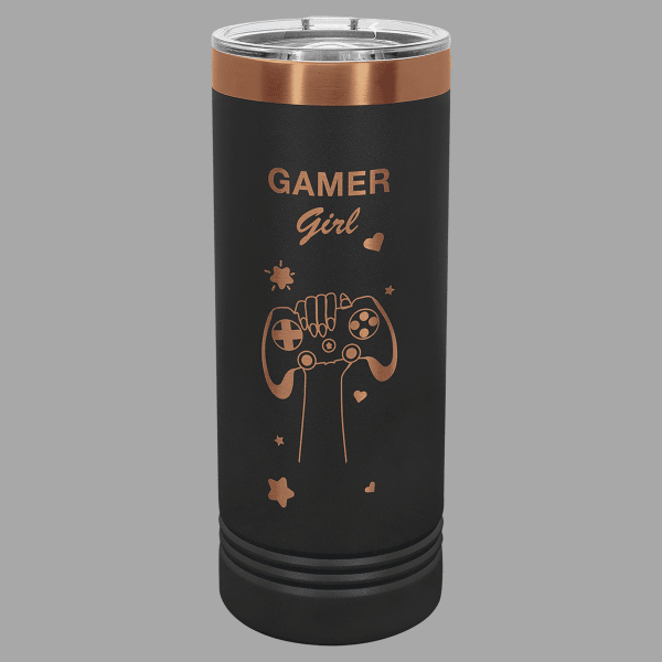 /Rose Gold ION-Plated Polar Camel 22 oz. Skinny – item LTM7050