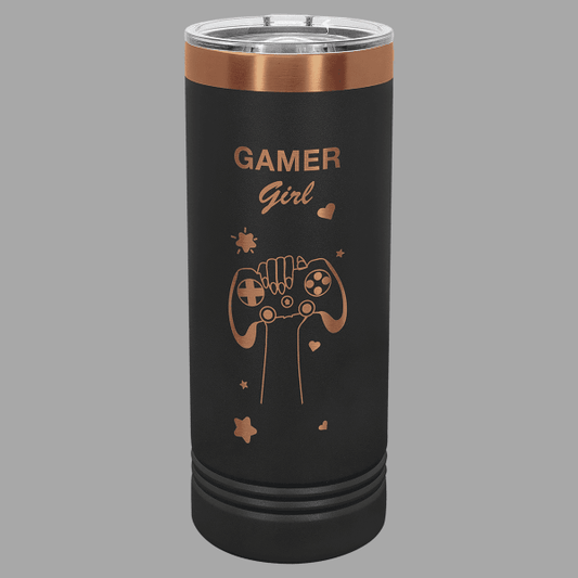 /Rose Gold ION-Plated Polar Camel 22 oz. Skinny – item LTM7050
