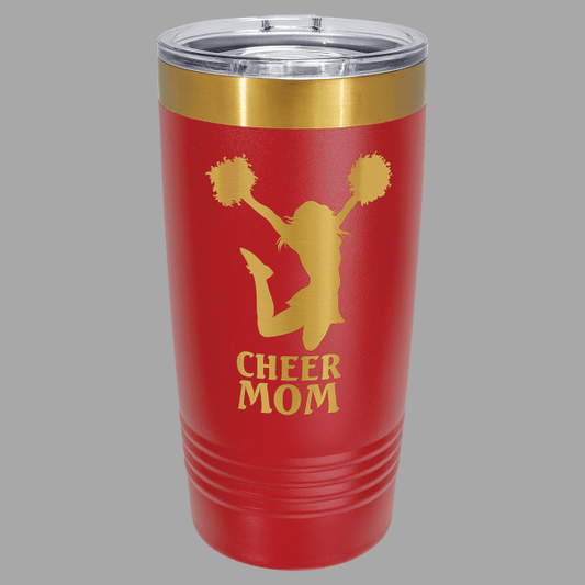 Red/Bright Gold ION-Plated Polar Camel 20 oz. Tumbler with – item LTM7231