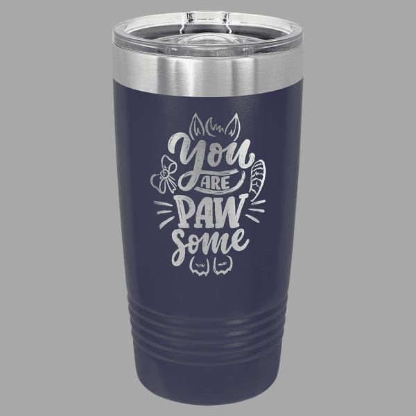 Navy Blue Polar Camel 20 oz. Tumbler with Slider Lid – item LTM7261
