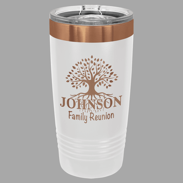 /Rose Gold ION-Plated Polar Camel 20 oz. Tumbler with – item LTM7291