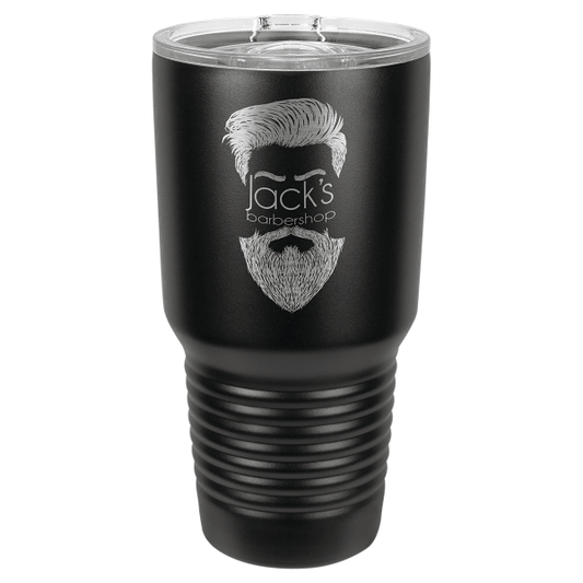 Polar Camel 30 oz. Full Black Ringneck Tumbler with Slider – item LTM7352
