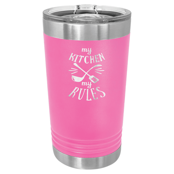 Polar Camel Pink 16 oz. Pint with Slider Lid the – item LTM755