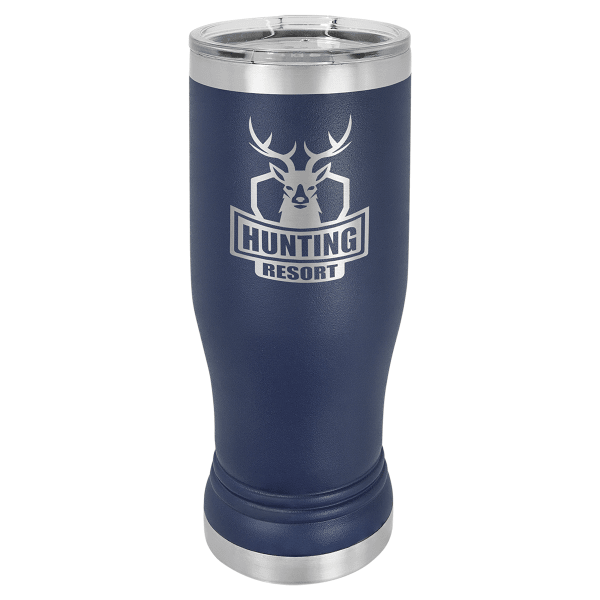 Polar Camel 14 oz. Pilsner with Clear Lid – item LTM95 image 2