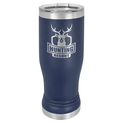 Polar Camel 14 oz. Pilsner with Clear Lid – item LTM95 image 2