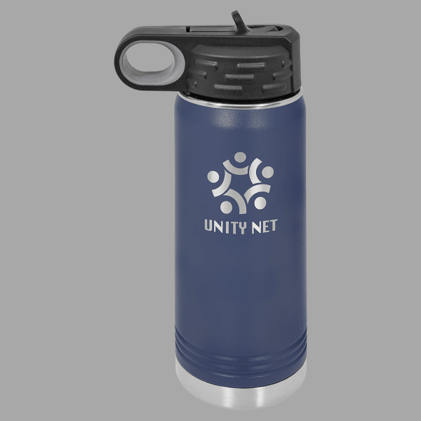 Navy Blue Polar Camel 20 oz. Water Bottle – item LWB111 image 2