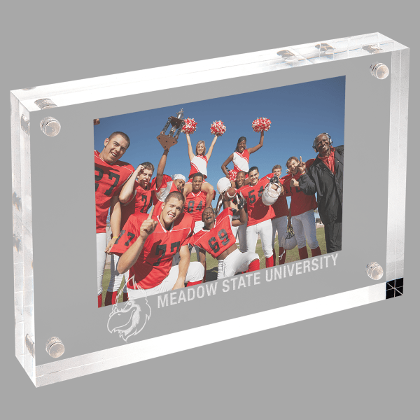 4" X 6 Clear Magnetic Acrylic Award – item MAC401
