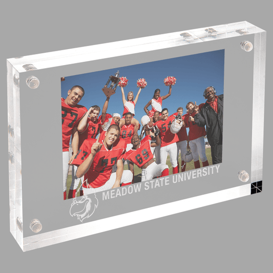4" X 6 Clear Magnetic Acrylic Award – item MAC401