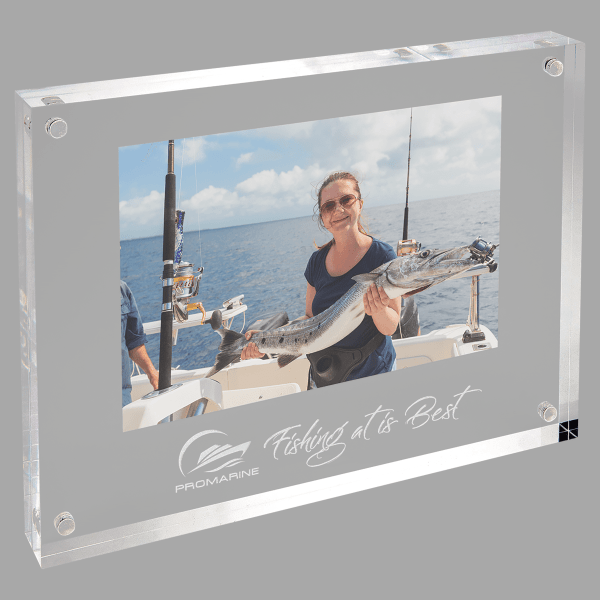 6" X 8 Clear Magnetic Acrylic Award – item MAC403