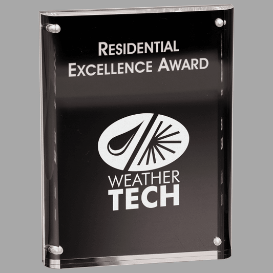 6" X 8 Magnetic Award Acrylic – item MAG103