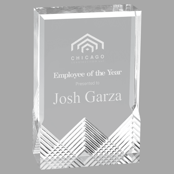 3.5" X 5 Ape X Mirage Acrylic Award – item MR61S image 3