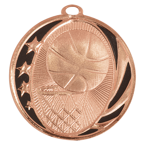2" Placement Midnight Star Medal – item MS702 image 3