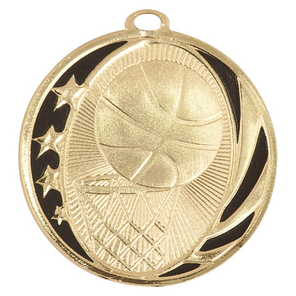 2" Placement Midnight Star Medal – item MS702