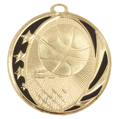 2" Placement Midnight Star Medal – item MS702