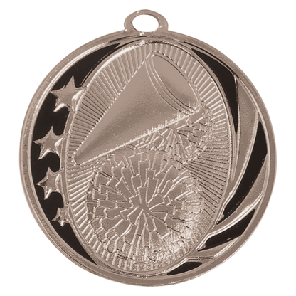 2" Cheerleading Midnight Star Medal – item MS703 image 2