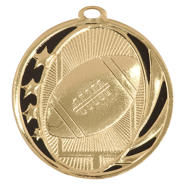 2" Placement Midnight Star Medal – item MS704