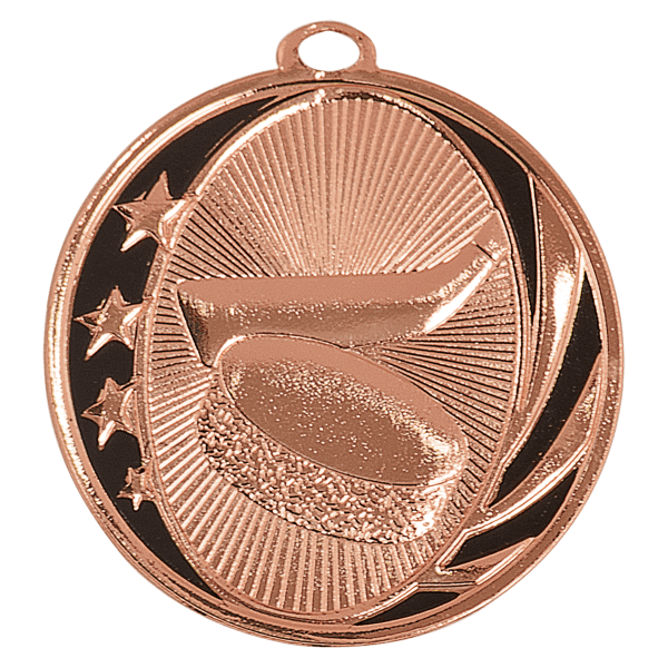 2" Placement Midnight Star Medal – item MS705 image 3