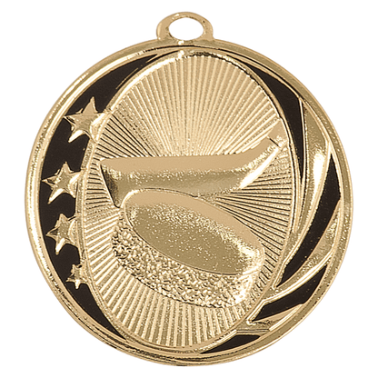 2" Placement Midnight Star Medal – item MS705