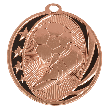 2" Soccer Midnight Star Medal – item MS707 image 3