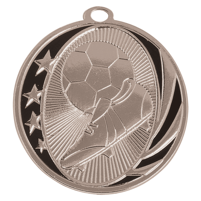 2" Soccer Midnight Star Medal – item MS707 image 2