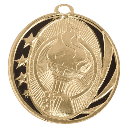 2" Placement Midnight Star Medal – item MS709