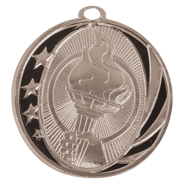 2" Placement Midnight Star Medal – item MS709 image 2
