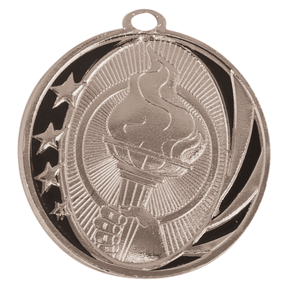 2" Placement Midnight Star Medal – item MS709 image 2