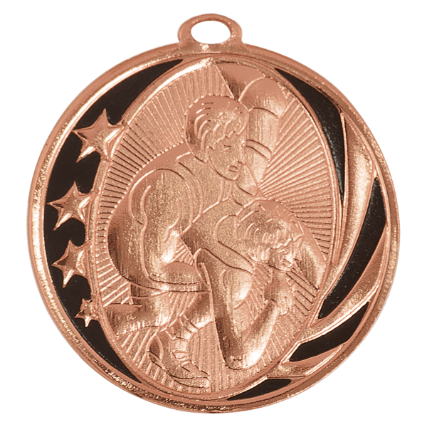 2" Placement Midnight Star Medal – item MS712 image 3