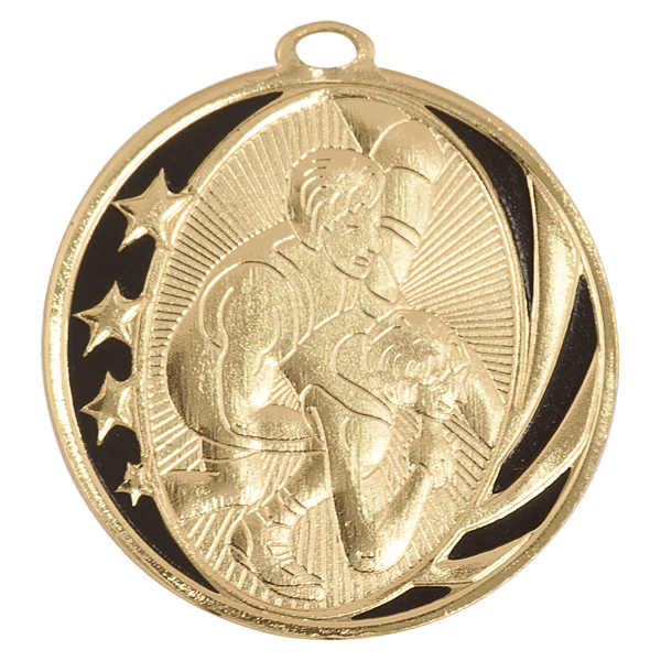 2" Placement Midnight Star Medal – item MS712