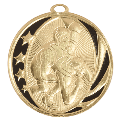 2" Placement Midnight Star Medal – item MS712