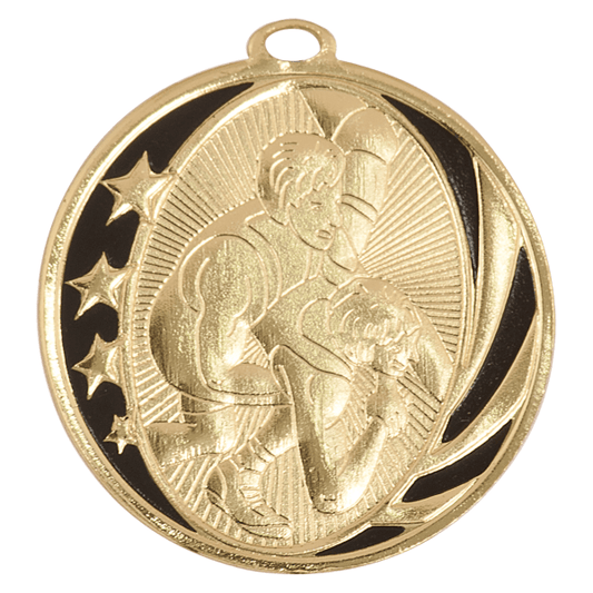2" Placement Midnight Star Medal – item MS712