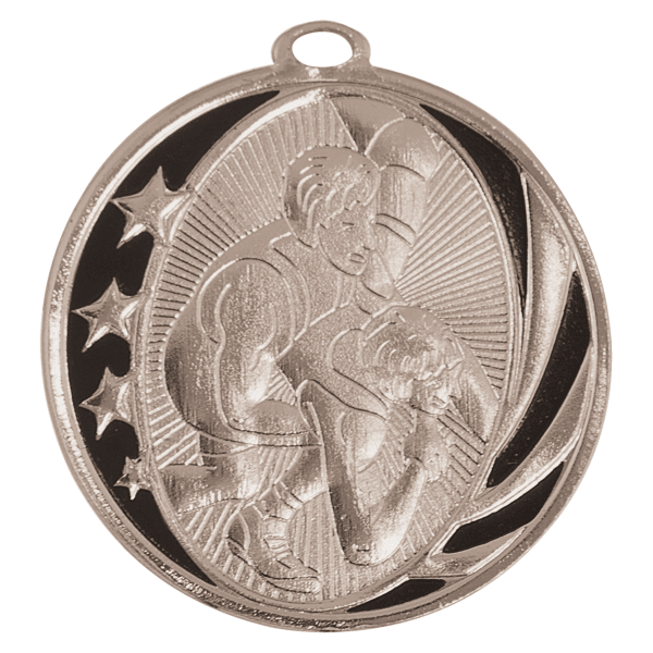 2" Placement Midnight Star Medal – item MS712 image 2