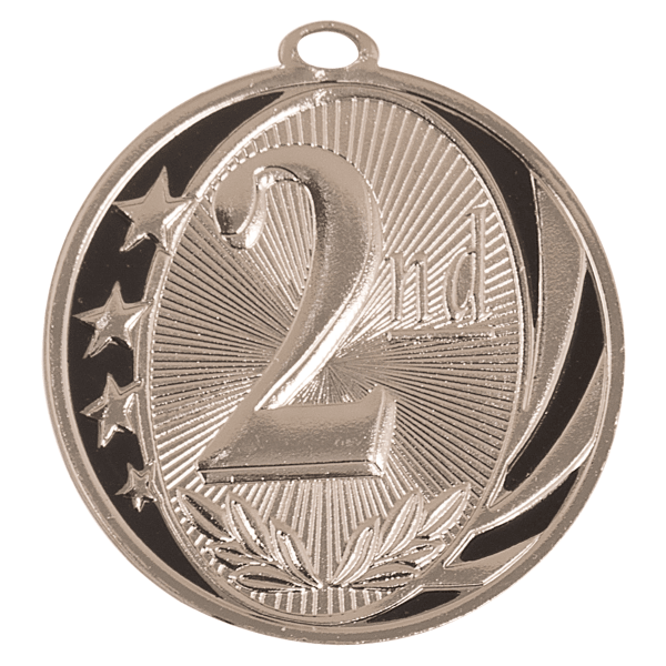 2" Placement Midnight Star Medal – item MS714