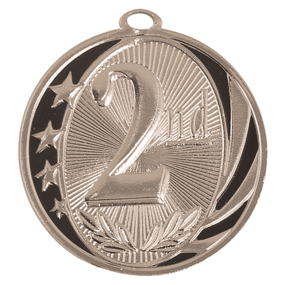 2" Placement Midnight Star Medal – item MS714