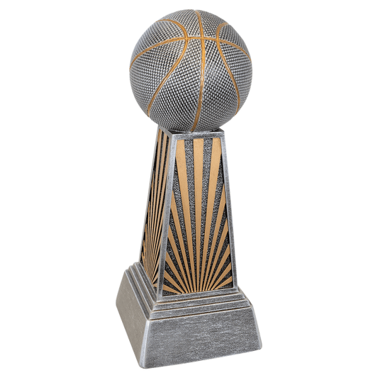 9-0.875" Basketball Imperial Resin Award – item PLR122