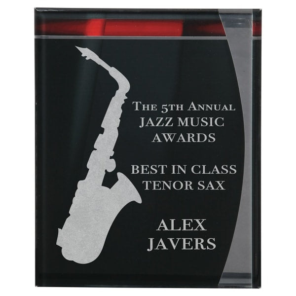 7.75" X 9.75 Lustre Plaq Acrylic Award – item PLX833B