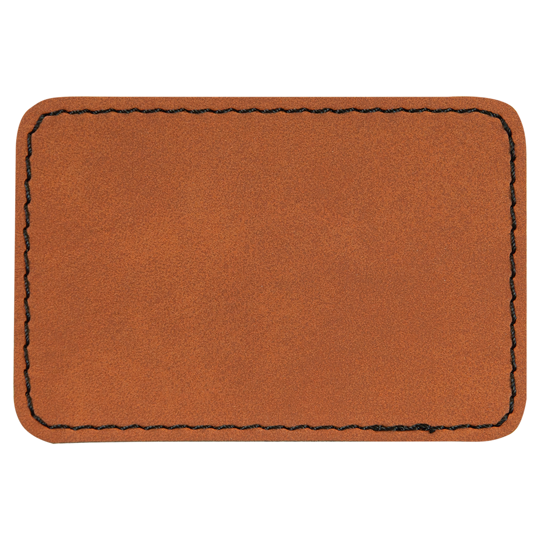 3" x 2" Rectangle Leatherette Patch with Kota Pro – item PTH172 image 2